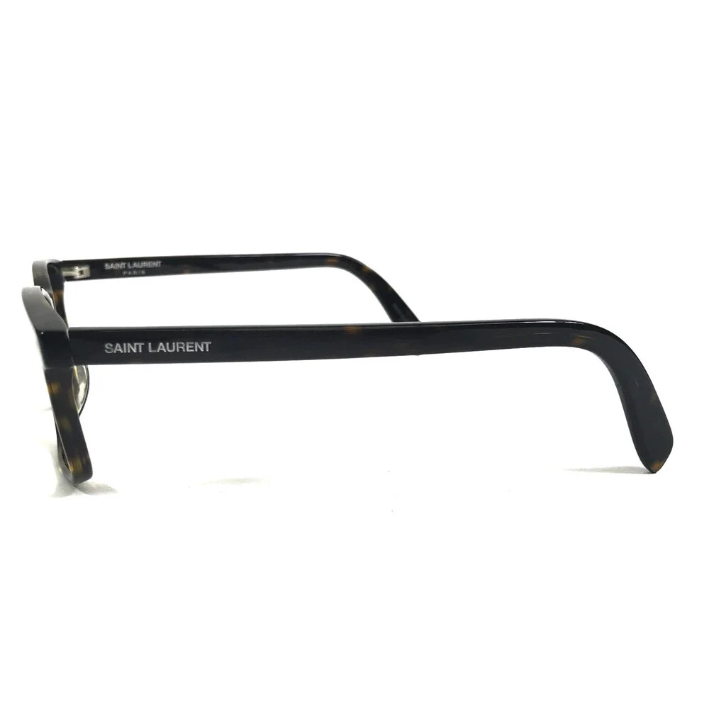 Saint Laurent Eyeglasses Frames SL173/F 002 Tortoise Square Asian Fit 56-15-150 - Picture 6 of 12